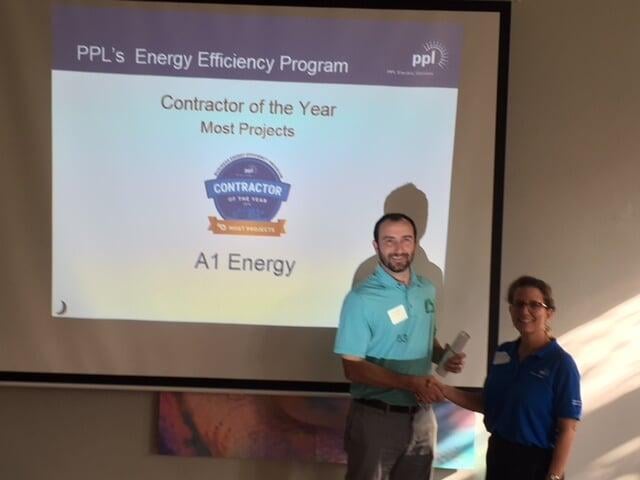 A1 Energy awarded contractor of the year