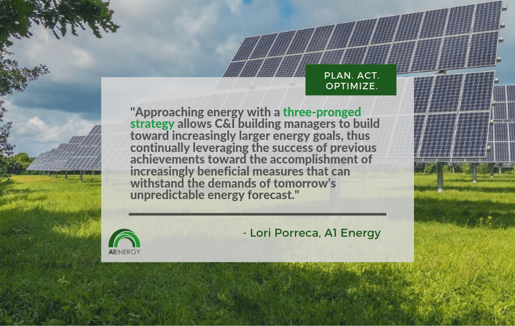 quote from Lori Porreca with Solar PV background