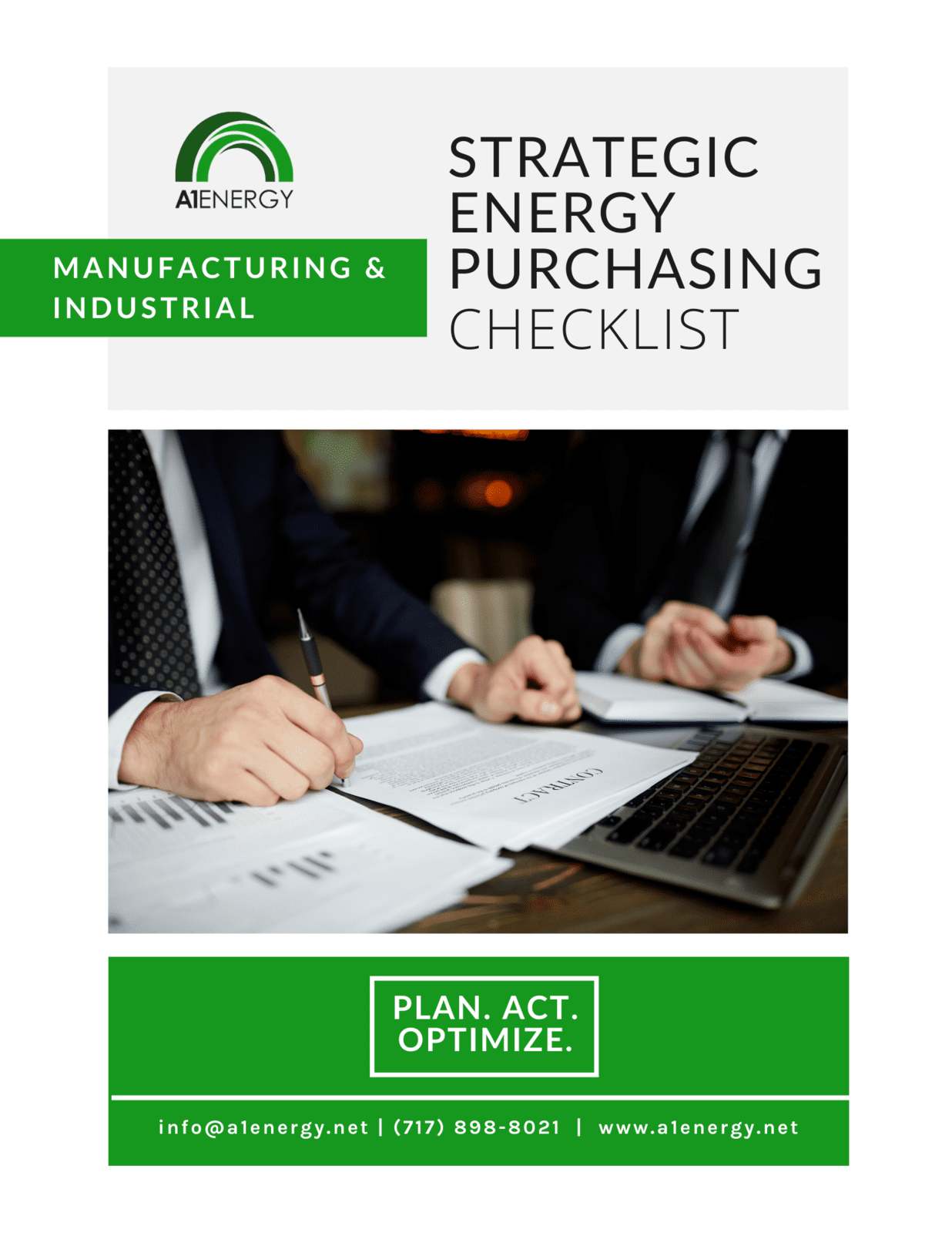 energy procurement checklist