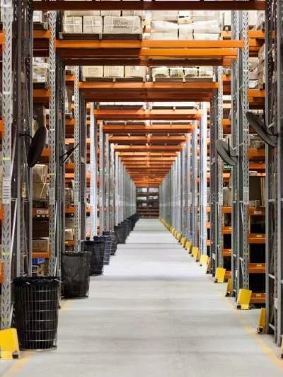 Warehouse energy management and lighting